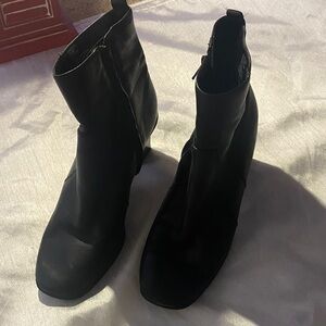 Croft & Barrow Black Ankle Booties